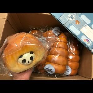 Rare Puni Maru Jumbo Bakery Panda Squishy